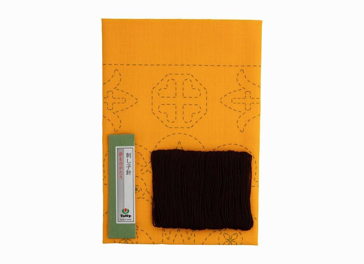 花ふきん SASHIKO WORLD Italyアッシジに降り立つ小鳥