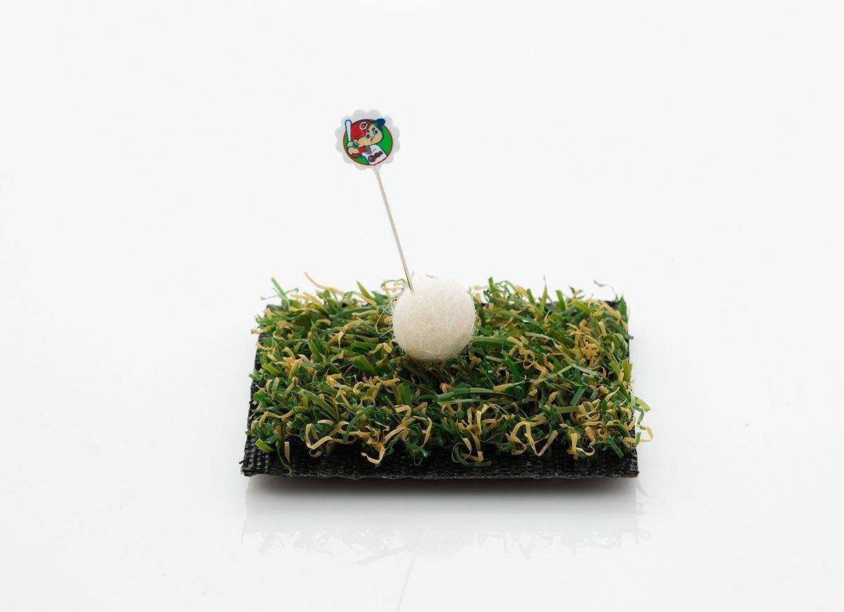 カープ 球場型ピンクッション - チューリップクラフトカフェ