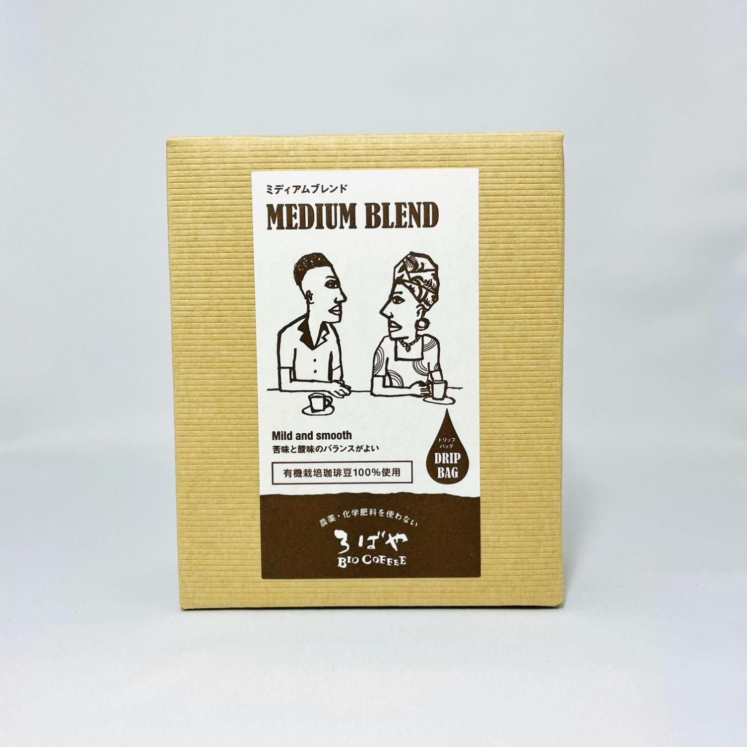 ドリップバッグ 『ミディアムブレンド 5P』 【紙箱入り】