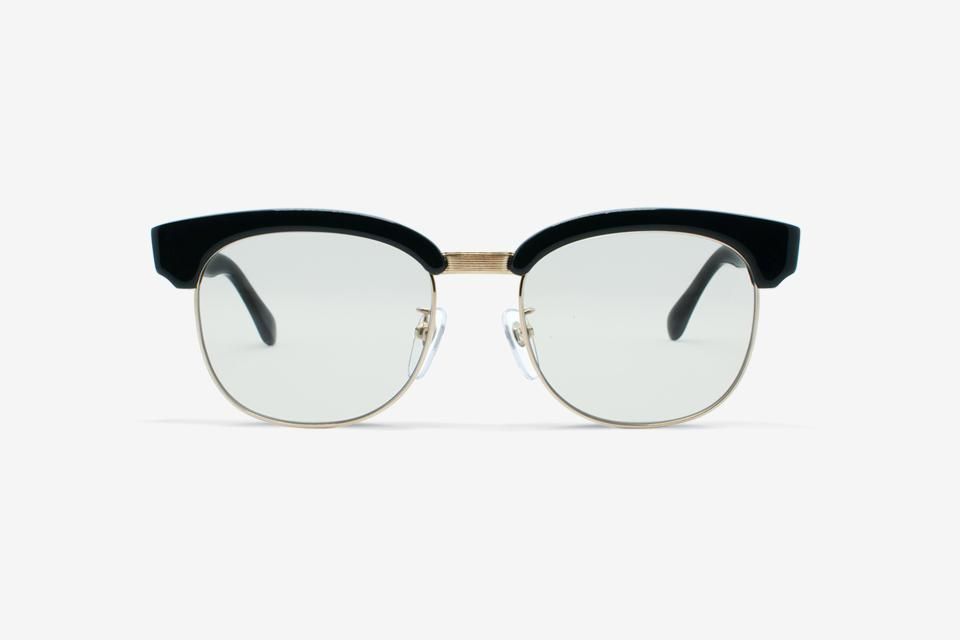 速くおよび自由な Lunetta BADA SMOKE) LIGHT 0010(BLACK・GOLD/ - No.39 - メガネ・老眼鏡