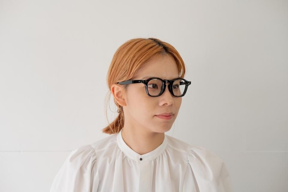guepard / gp-23 / ecaille jaune - Light Green Flat lenses べ