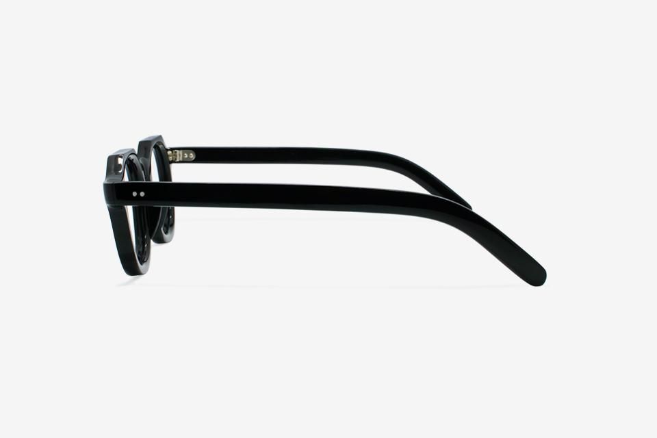 Handcrafted Celluloid Frame - Black