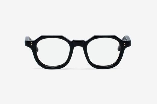 Handcrafted Celluloid Frame - Black