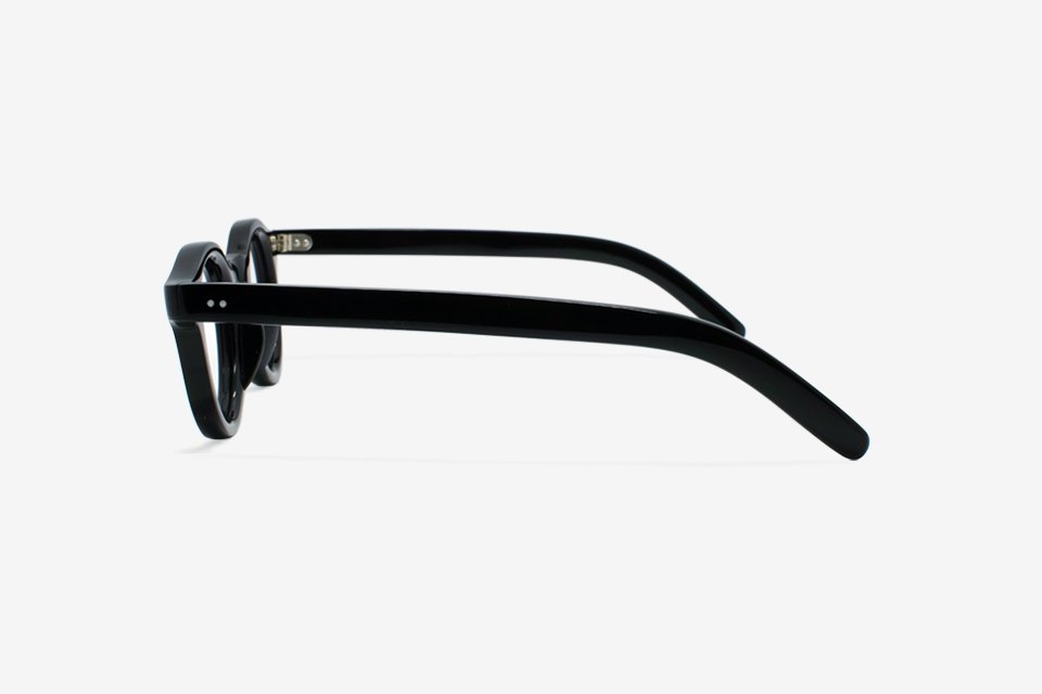 Handcrafted Celluloid Frame - Black