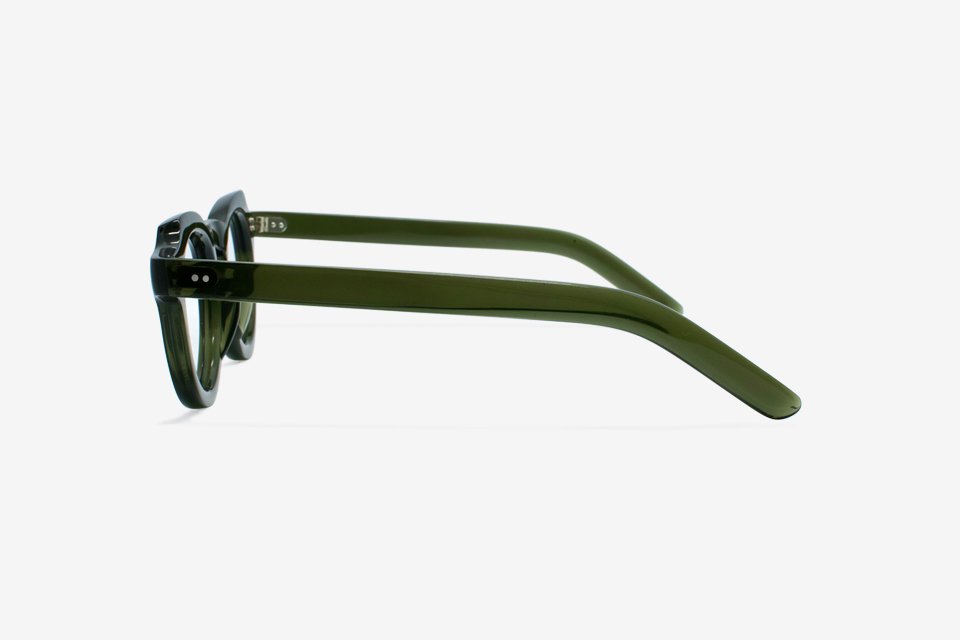Handcrafted Celluloid Frame - Green