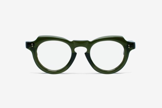 Handcrafted Celluloid Frame - Green