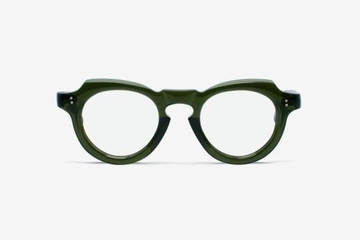 Handcrafted Celluloid Frame - Green