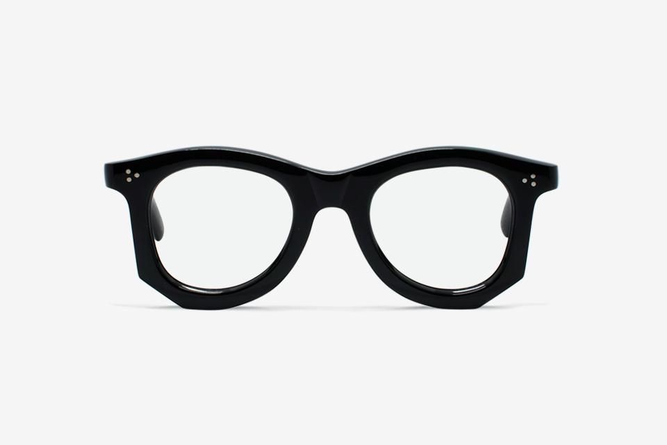 Handcrafted Celluloid Frame - Black