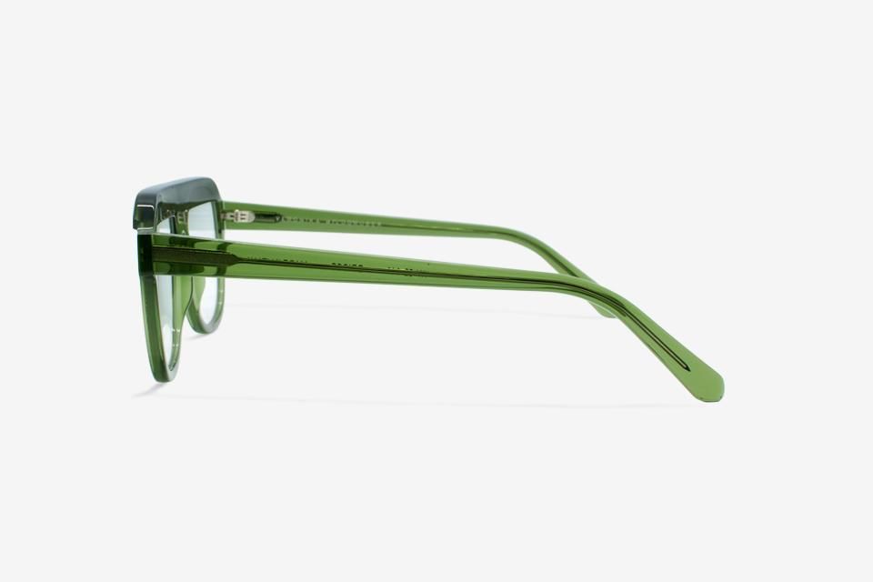 BRIGGS - Green glass