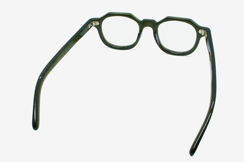 Handcrafted Celluloid Frame - Green