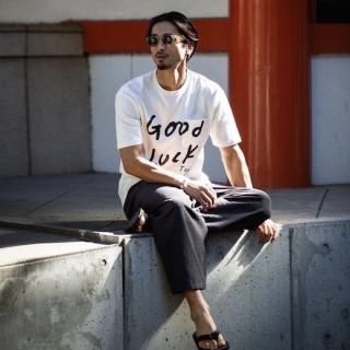 Tony TaizSun GOOD LUCK POCKET TEE