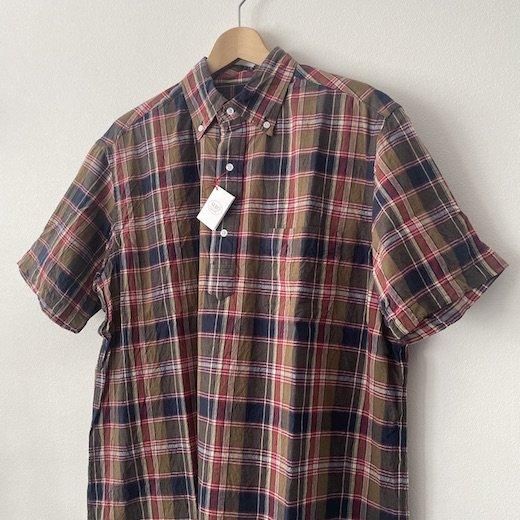 Drake's/マドラスチェックBDシャツ/サイズ 14 1/2-37 メンズTRマドラス