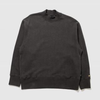 HI RIB NECK SWEAT