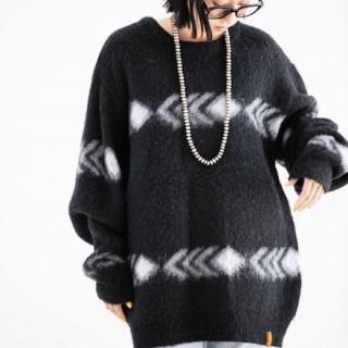 Arrow Mohair Knit Crew