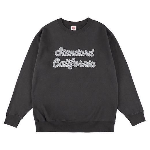 SD US Cotton Script Logo Crew Sweat グレーL SD US Cotton Script Logo Crew Sweat - メンズブランドファッション
