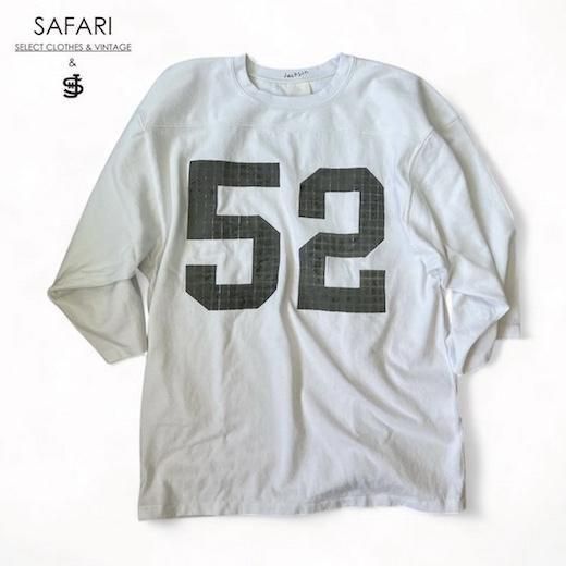 SAFARI×JM グリッドパターン リフレクタープリント フットボールTシャツ 185399088.jpg?cmsp_timestamp=