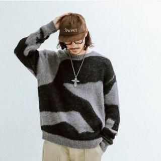 <img class='new_mark_img1' src='https://img.shop-pro.jp/img/new/icons2.gif' style='border:none;display:inline;margin:0px;padding:0px;width:auto;' />Marble Mohair Knit Crew