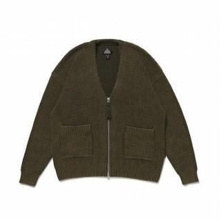 <img class='new_mark_img1' src='https://img.shop-pro.jp/img/new/icons2.gif' style='border:none;display:inline;margin:0px;padding:0px;width:auto;' />BLEACH COTTON CARDIGAN KNIT
