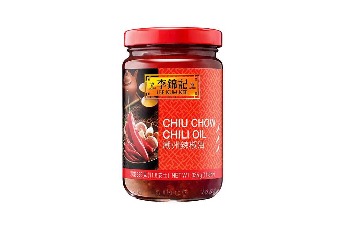 李錦記（リキンキ） 潮州辣椒油 335g 【食べるラー油】　24本セット 李錦記 潮州辣椒油(チョウシュウラーユ)335g｜横浜大飯店