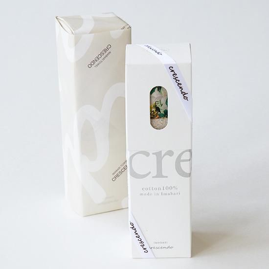 今治タオル｜クレシェンド｜潤いのタオル｜モネフェイスタオル（リボン