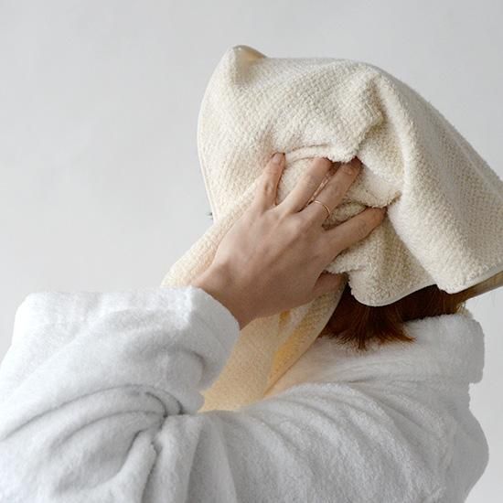 タオル 今治タオル｜クレシェンド｜さらふわっとタオル｜潤いのヘアタオル