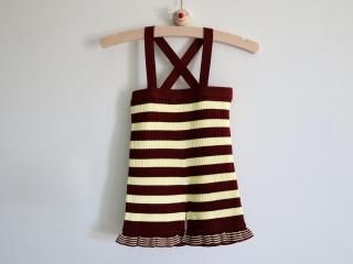Frilled Knit Short Unitard<img class='new_mark_img2' src='https://img.shop-pro.jp/img/new/icons1.gif' style='border:none;display:inline;margin:0px;padding:0px;width:auto;' />