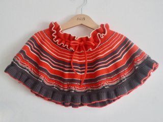 Knit Cape Skirt