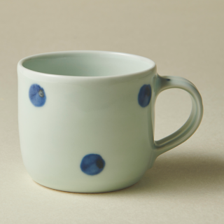 マグカップ(中)/水玉<br>medium mug