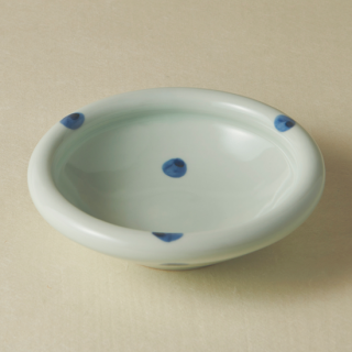5寸玉縁鉢/水玉<br>150mm tamabuchi bowl