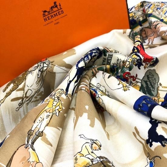 HERMES エルメス カレ90 CIRQUE MOLIER モリエ サーカス