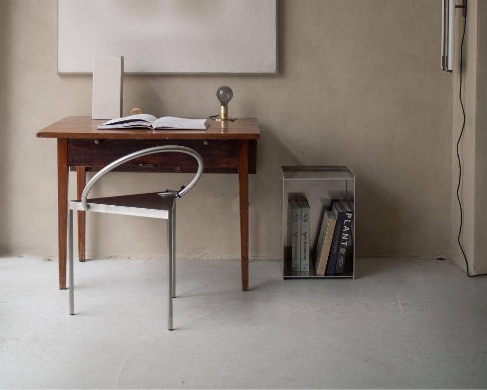 【冬バーゲン★特別送料無料！】 Triangolo Chair | Stainless Steel - FRAMA ダイニングチェア