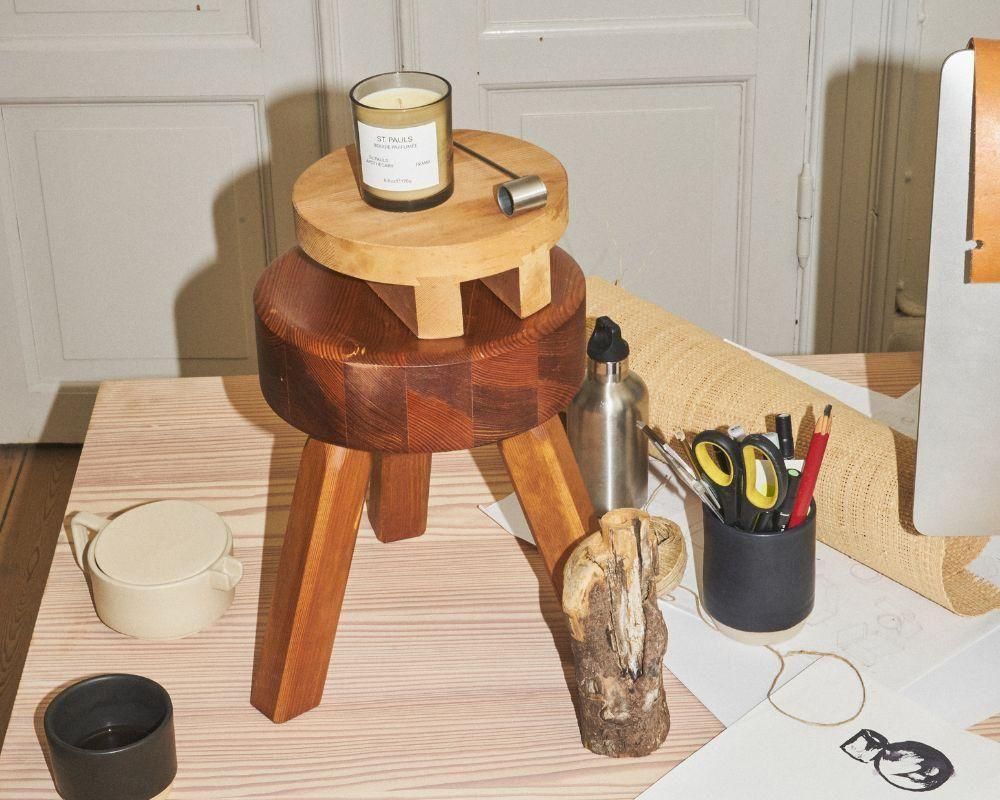 AML Stool | Pine (sub)