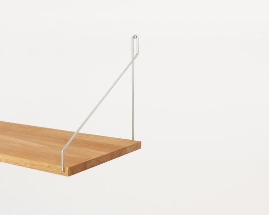 FRAMA シングルシェルフ ステンレススチール D20/W60 FA_8361 Single Shelf | Natural Oak / Stainless Steel | D20 / W60 – FRAMA
