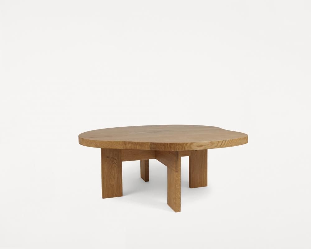 FARMHOUSE COFFEE TABLE | NATURAL OAK | POND ͽ