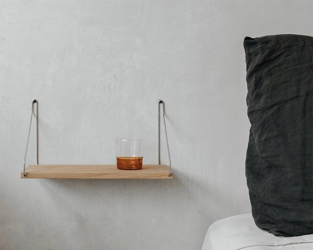FRAMA シングルシェルフ ステンレススチール D20/W60 FA_8361 Single Shelf | Stainless Steel | D27 / W60 – FRAMA