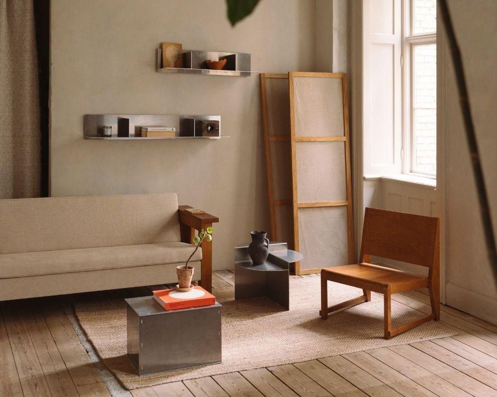 Rivet Side Table | Aluminum (sub)