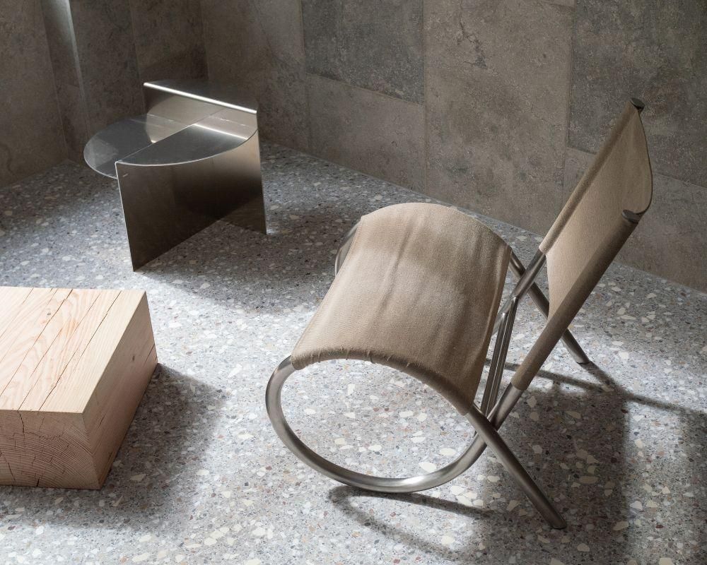Rivet Side Table | Aluminum (sub)
