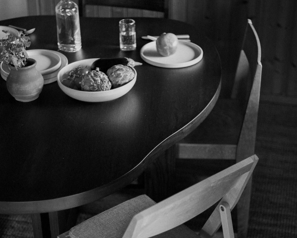 Farmhouse Trestle Table | Dark Oak | Pond (sub)