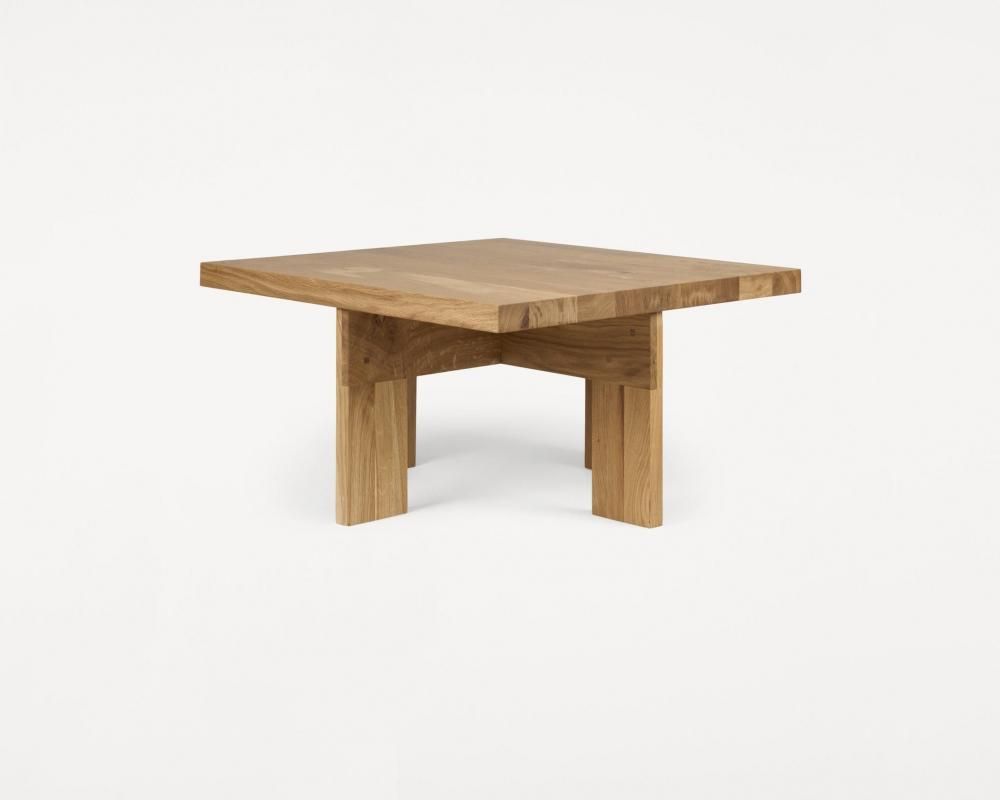 Farmhouse Coffee Table | Natural Oak | Square