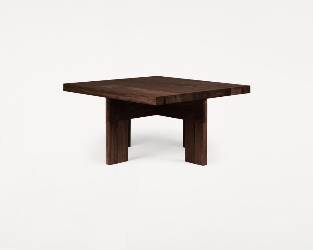 Farmhouse Coffee Table | Dark Oak | Square