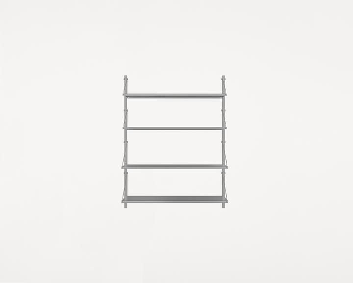 Shelf Library Single Section | Stainless Steel | H108.4 / W80 - FRAMA