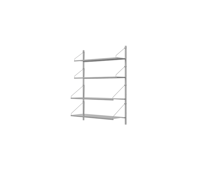 Shelf Library Single Section | Stainless Steel | H108.4 / W80 (sub)