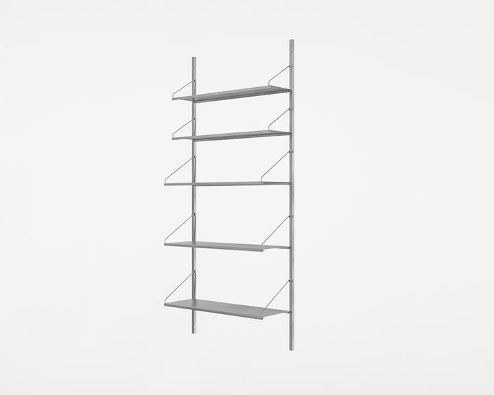 Shelf Library Single Section | Stainless Steel | H185.2 / W80 (sub)
