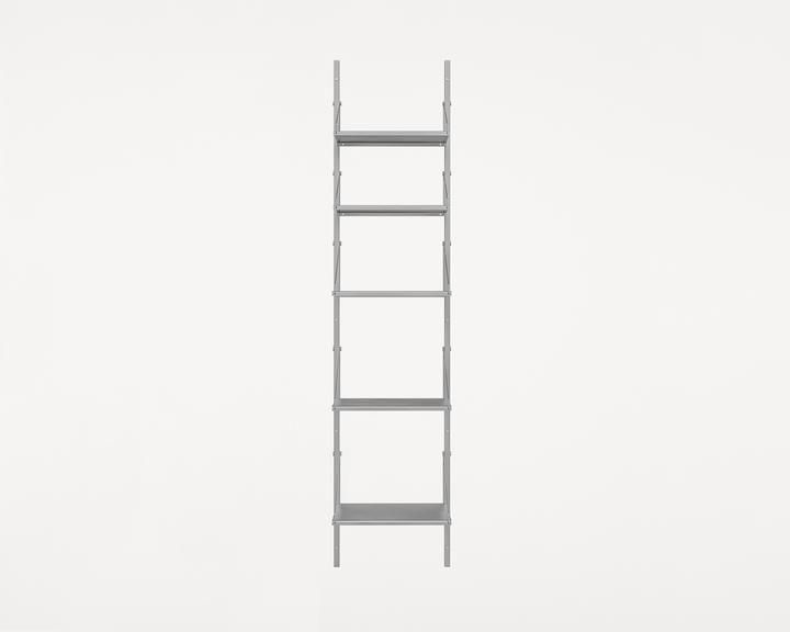 Shelf Library Single Section | Stainless Steel | H185.2 / W40