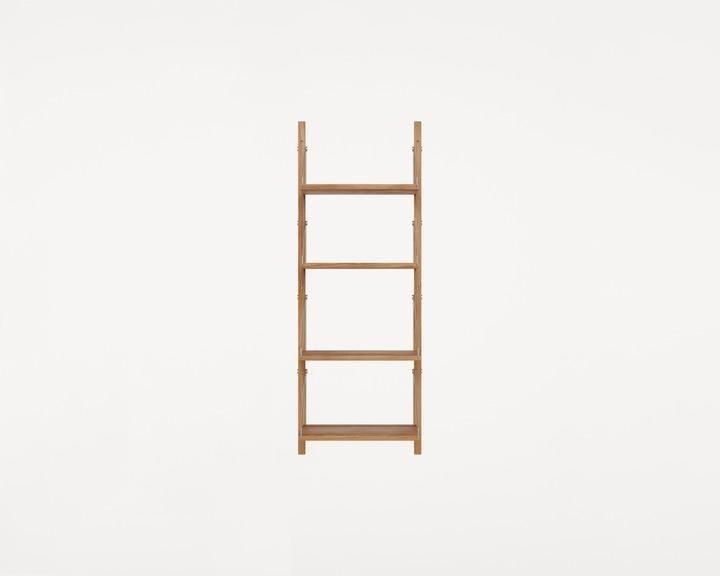 Shelf Library Single Section | Natural Oak | H114.8 / W40