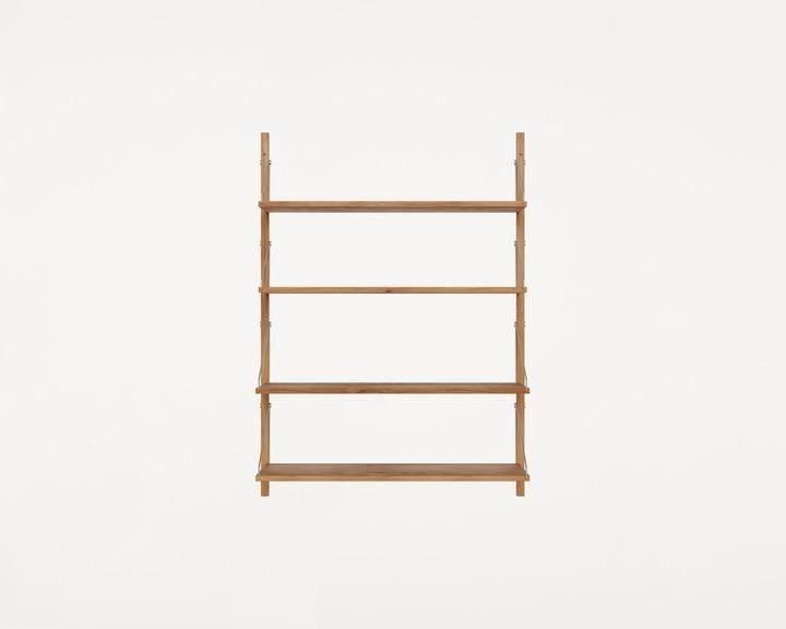 Shelf Library Single Section | Natural Oak | H114.8 / W80