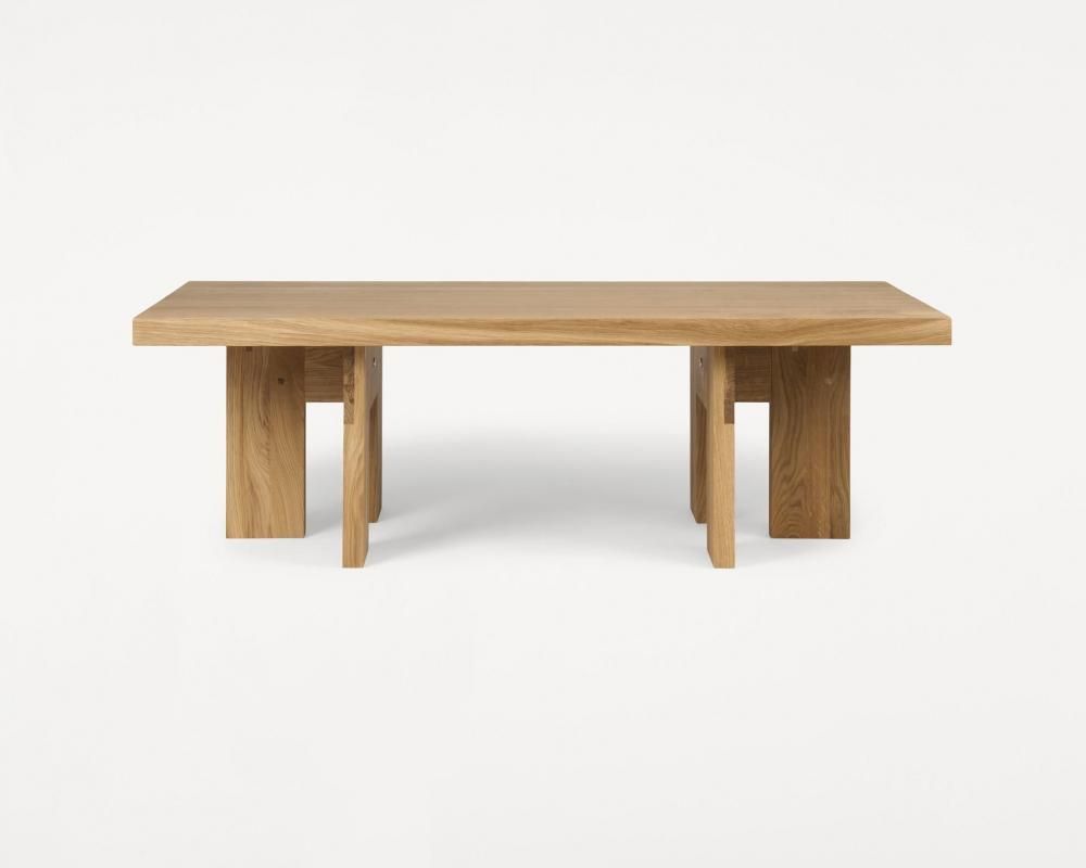Farmhouse Coffee Table | Natural Oak | Rectangle (sub)