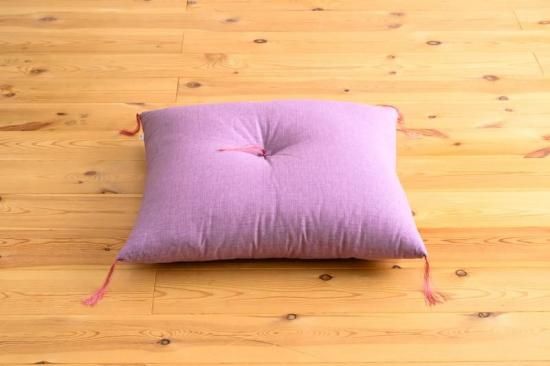 クッション座布団（小サイズ・45*45cm・新品）2枚セット - お