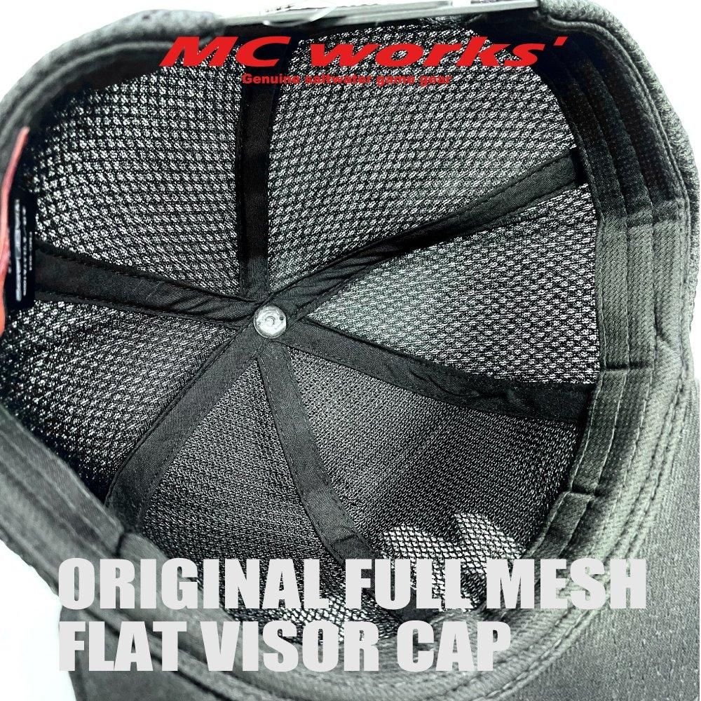 ORIGINAL FULL MESH FLAT VISOR CAP 【オリジナルフルメッシュ