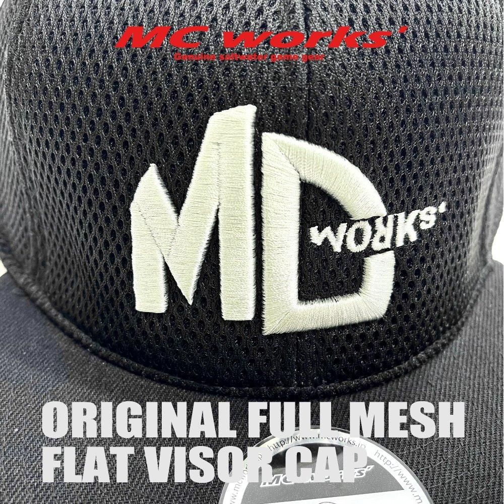 ORIGINAL FULL MESH FLAT VISOR CAP 【オリジナルフルメッシュ ORIGINAL FULL MESH FLAT VISOR CAP 【オリジナルフルメッシュ